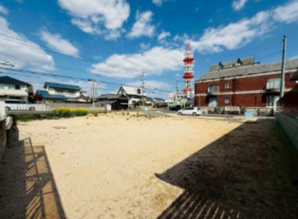 岡山市北区今、土地の画像です