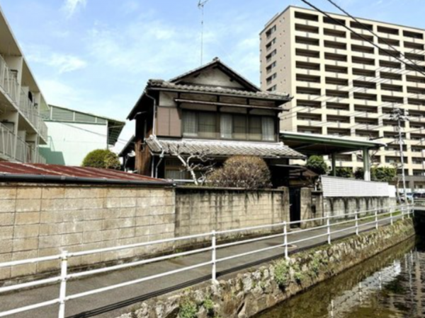 岡山市北区伊福町、土地の画像です