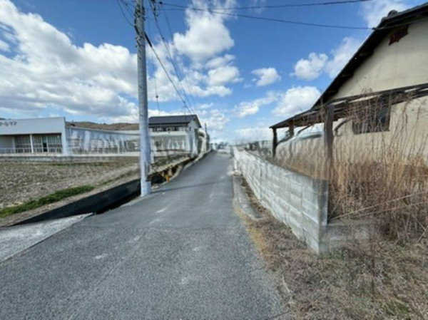 岡山市北区尾上、土地の画像です