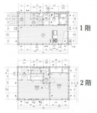 岡山市北区西辛川、中古一戸建ての間取り画像です