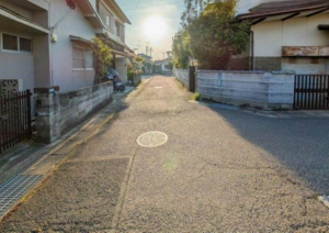 岡山市北区西崎、土地の画像です