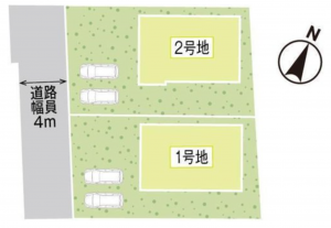 岡山市北区楢津、新築一戸建ての画像です
