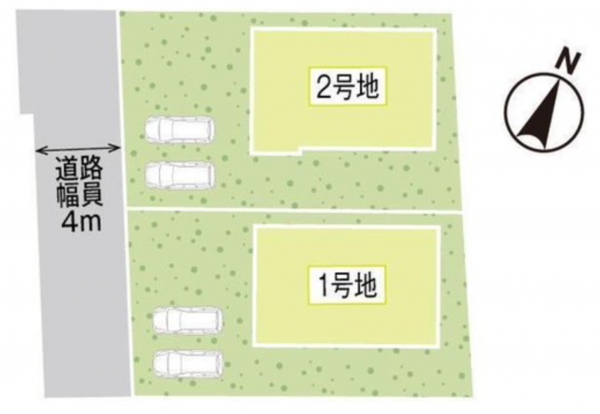 岡山市北区楢津、新築一戸建ての画像です