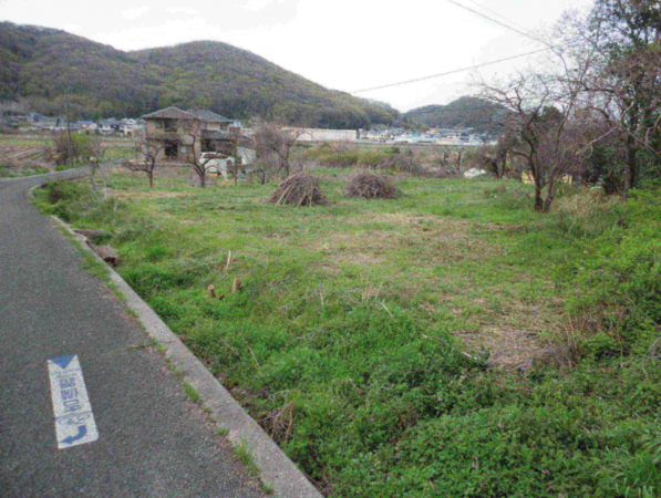 岡山市北区西辛川、土地の画像です