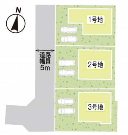 岡山市北区吉備津、新築一戸建ての画像です