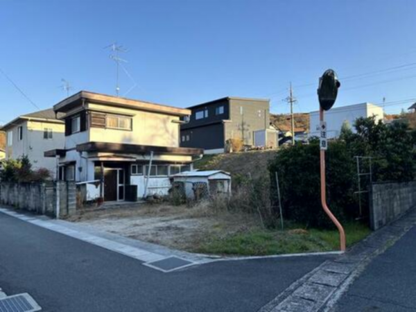 岡山市北区高松、土地の画像です