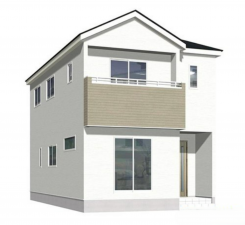 岡山市北区花尻あかね町、新築一戸建ての画像です