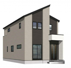 岡山市北区花尻あかね町、新築一戸建ての画像です