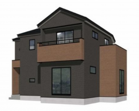 岡山市北区法界院、新築一戸建ての画像です