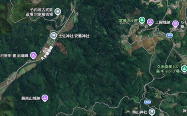 岡山市北区建部町角石谷、土地の画像です