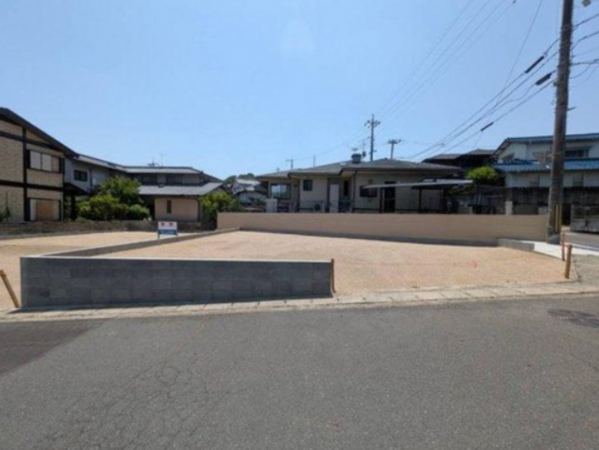 岡山市北区万成西町、土地の画像です
