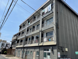 岡山市北区野田、収益物件/マンションの間取り画像です