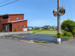 岡山市北区加茂、土地の画像です