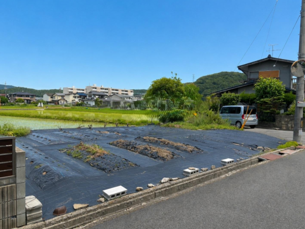 岡山市北区加茂、土地の画像です