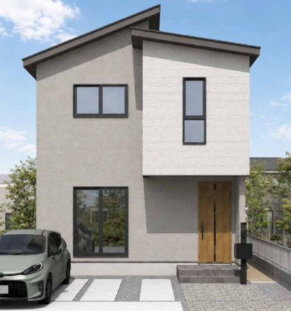 岡山市北区伊島町、新築一戸建ての画像です