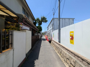 岡山市北区津島南、土地の画像です