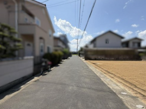岡山市北区庭瀬、土地の画像です