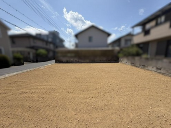 岡山市北区庭瀬、土地の画像です