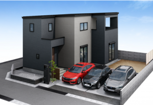 岡山市北区白石、新築一戸建ての画像です