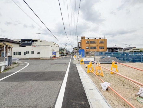 岡山市北区庭瀬、新築一戸建ての画像です