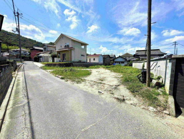 岡山市北区矢坂本町、土地の画像です