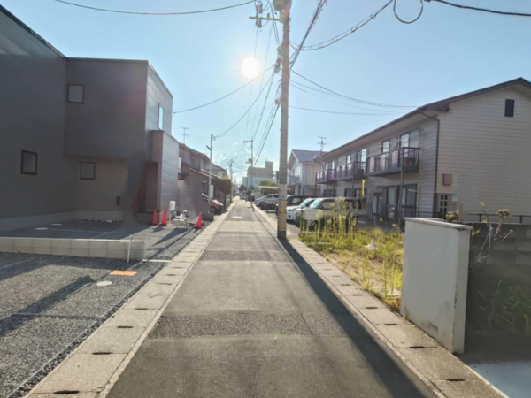 岡山市北区下中野、土地の画像です