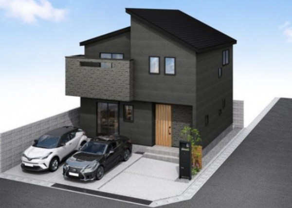岡山市北区学南町、新築一戸建ての画像です