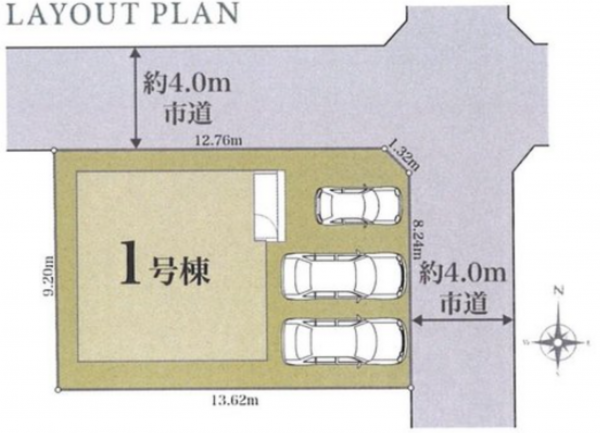 岡山市北区学南町、新築一戸建ての画像です