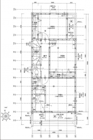 岡山市北区東古松南町、新築一戸建ての間取り画像です