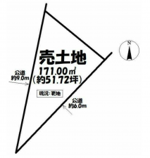 安城市住吉町、土地の画像です