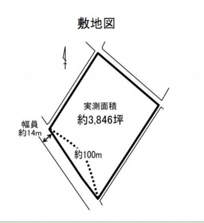 安城市安城町、土地の画像です