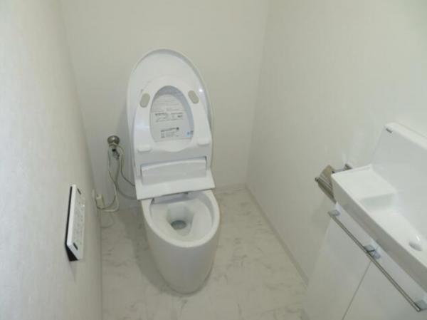 安城市三河安城南町、マンションのトイレ画像です