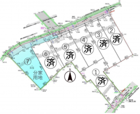 安城市尾崎町、土地の画像です