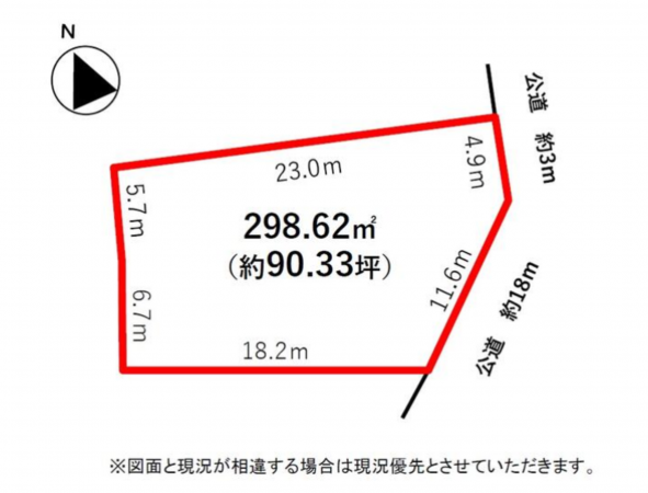 安城市安城町、土地の画像です