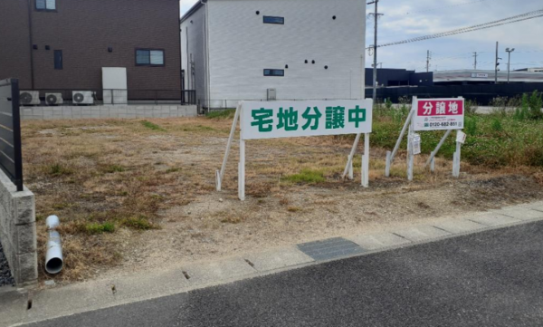 安城市小川町、土地の画像です