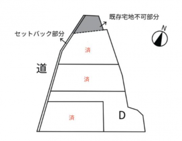安城市赤松町、土地の画像です