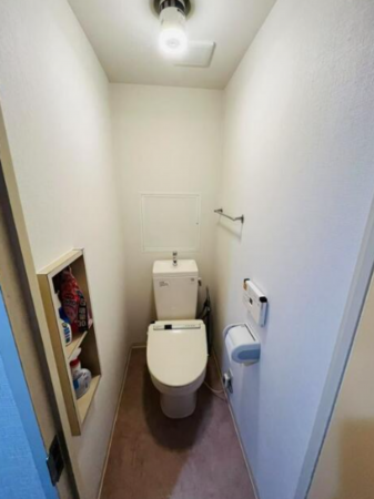安城市桜町、マンションのトイレ画像です