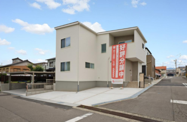 安城市美園町、新築一戸建ての外観画像です