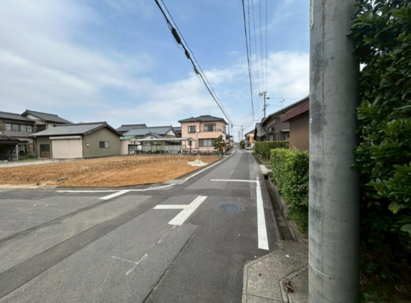 安城市赤松町、土地の画像です