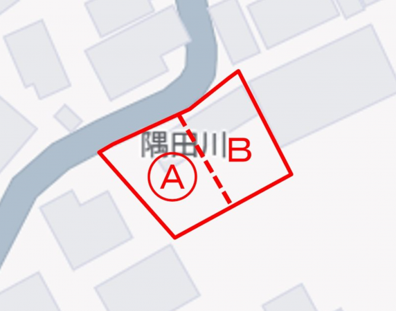 安城市赤松町、土地の画像です