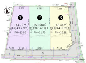 安城市東町、土地の画像です