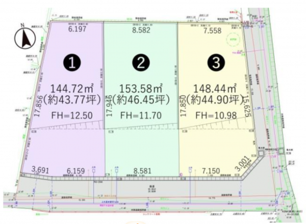 安城市東町、土地の画像です