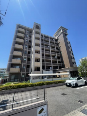 安城市東栄町、マンションの外観画像です