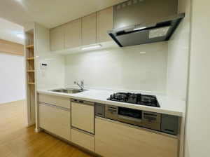 安城市今池町、マンションのキッチン画像です