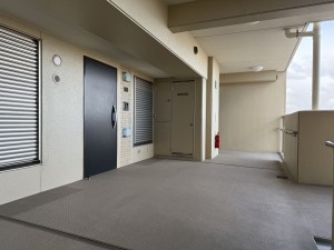 安城市横山町、マンションの玄関画像です