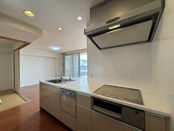 安城市横山町、マンションのキッチン画像です