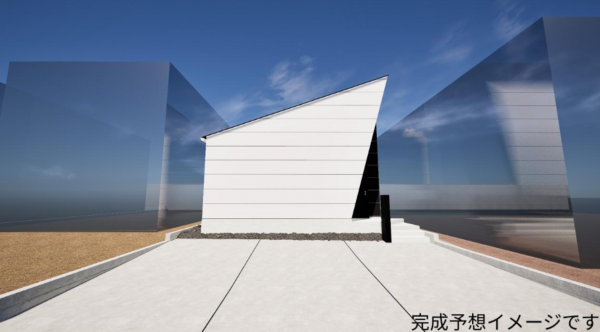 安城市和泉町、新築一戸建ての外観画像です