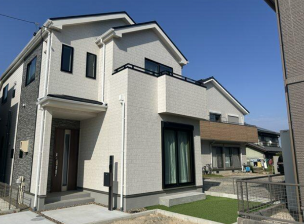 安城市美園町、新築一戸建ての外観画像です