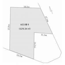 安城市小川町、土地の画像です