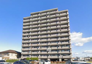 安城市赤松町、マンションの外観画像です